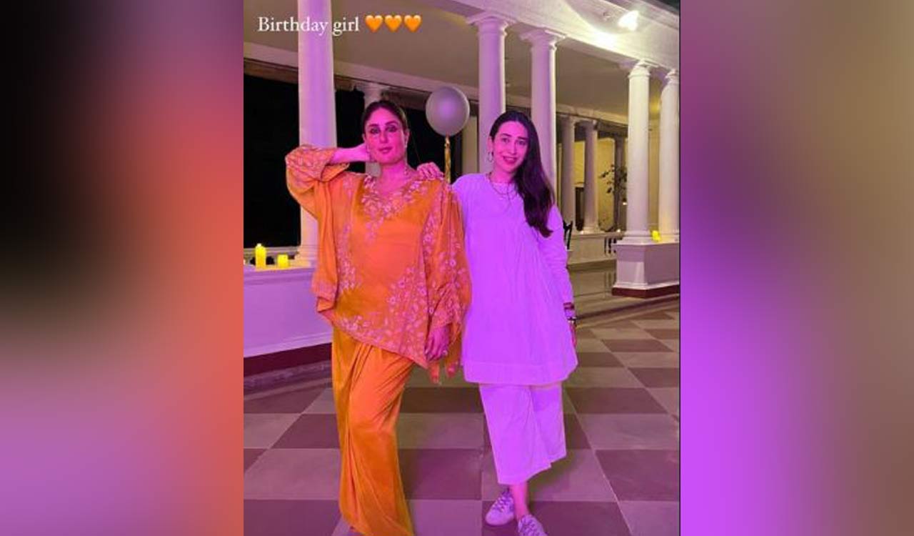 Karisma Kapoor shares glimpse of Kareena’s fun-filled 43rd birthday bash