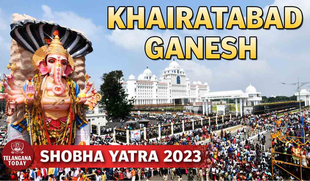 Khairatabad Ganesh Shobha Yatra And Immersion At Tank Bund | Hyderabad