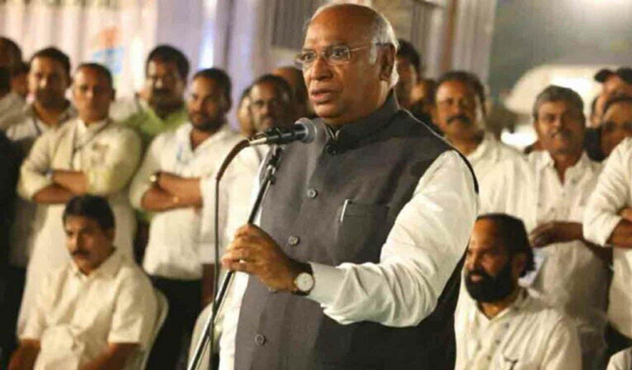 BJP could not do in 15 years what Congress had done in five years: Mallikarjun Kharge