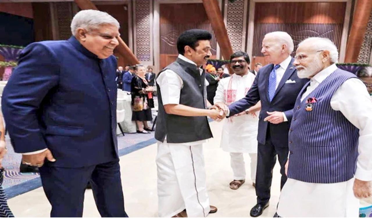 Tamil Nadu CM Stalin attends G20 Summit gala dinner, posts picture with Biden