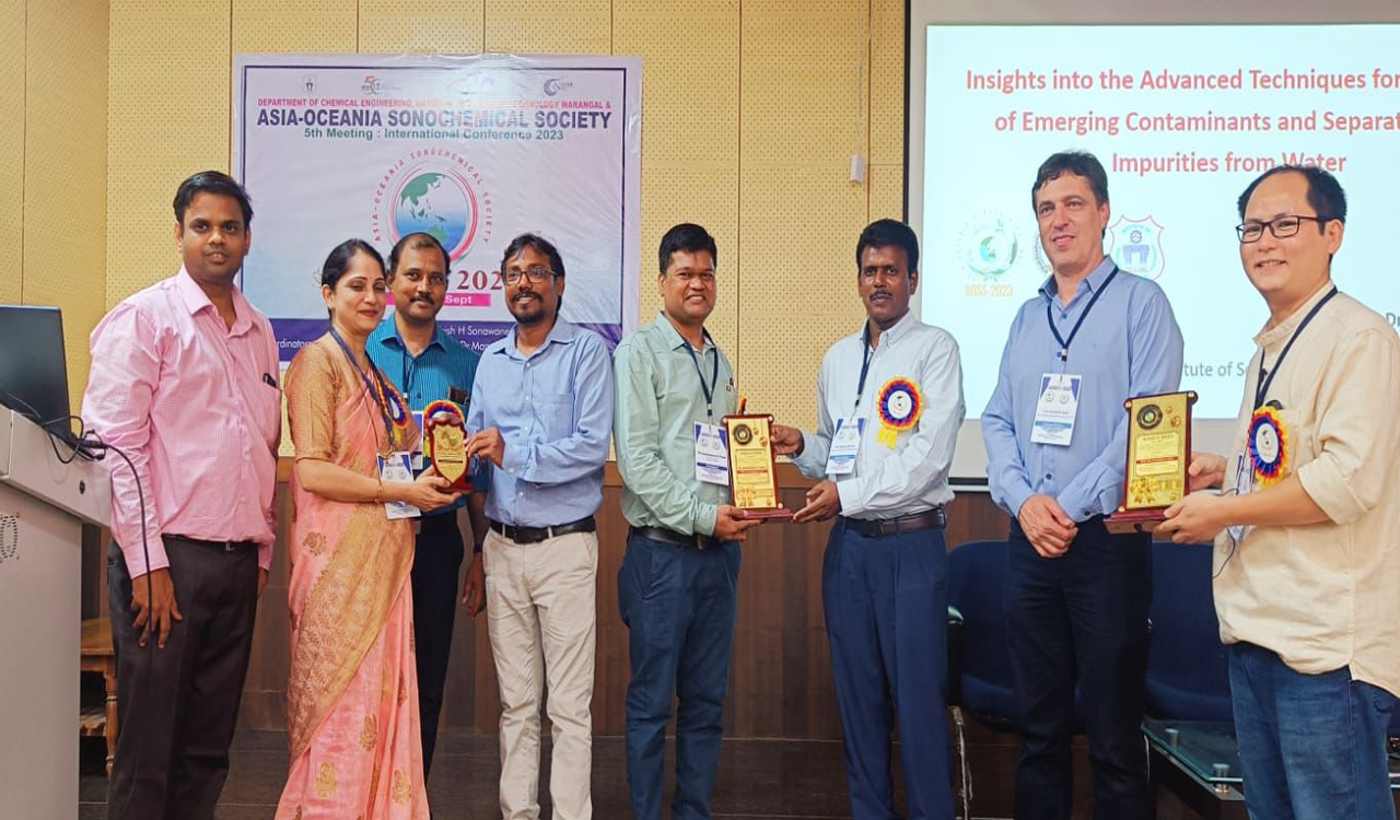 Telangana: NITW hosts International Conference on Sonochemistry ...