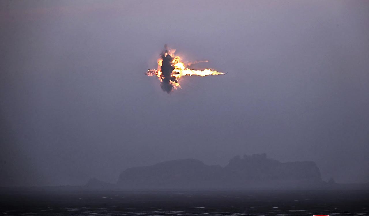 North Korea stages tactical nuke attack