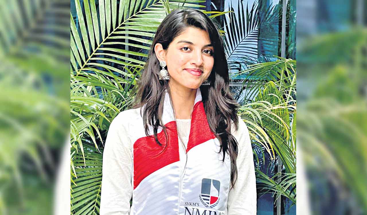 BBA student in NMIMS Hyderabad excels in campus placement