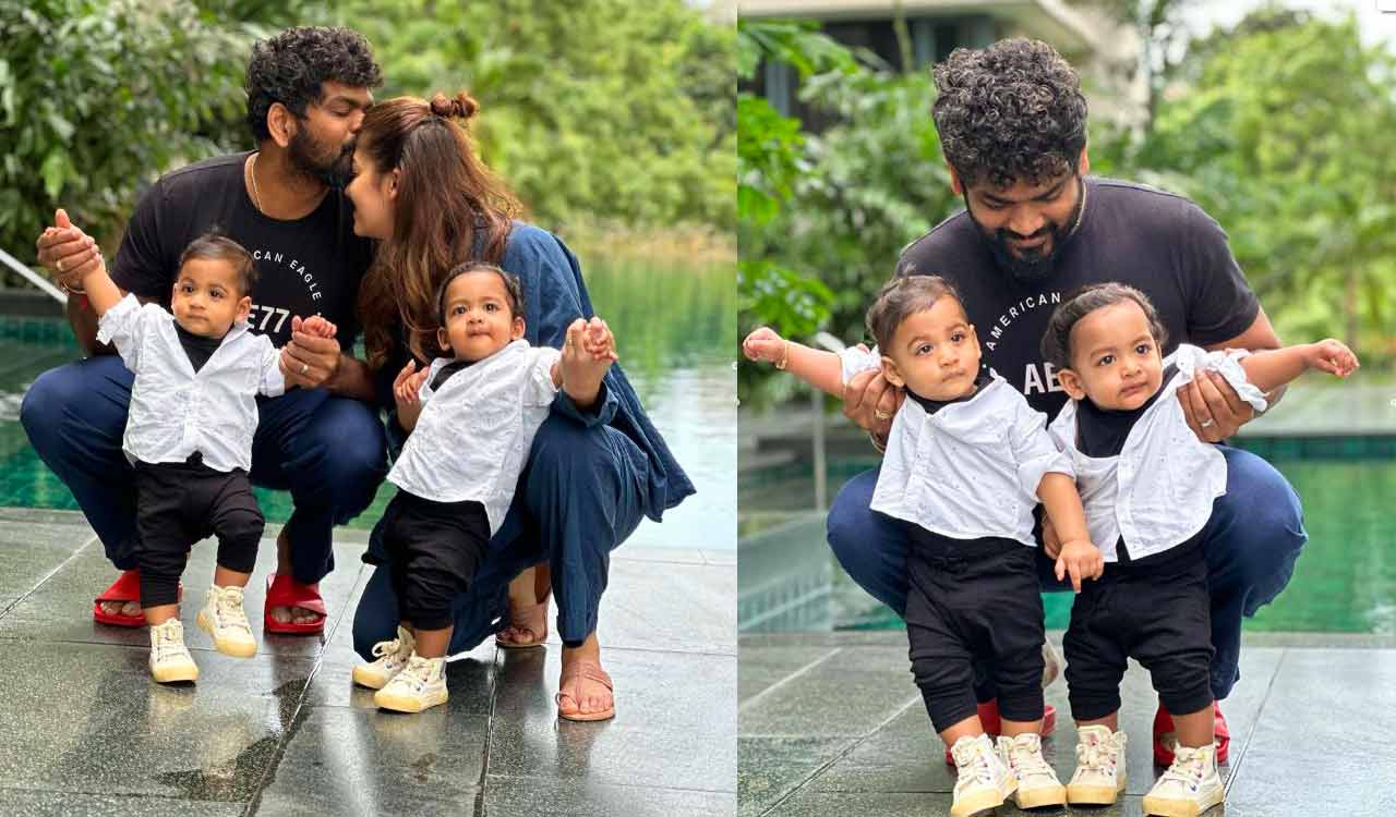 Nayanthara and Vignesh Shivan celebrate their twins’ first birthday ...