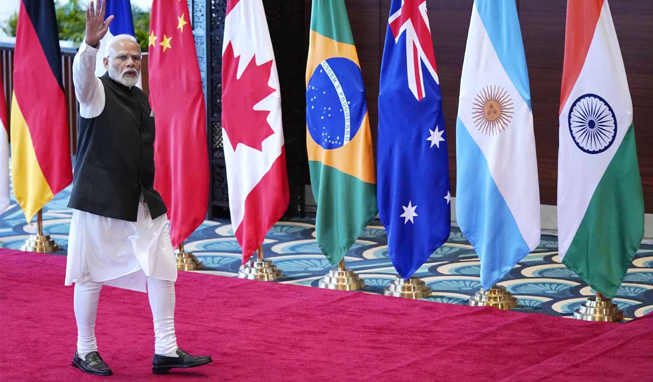 PM Modi arrives at G20 Summit, ready to welcome global leaders