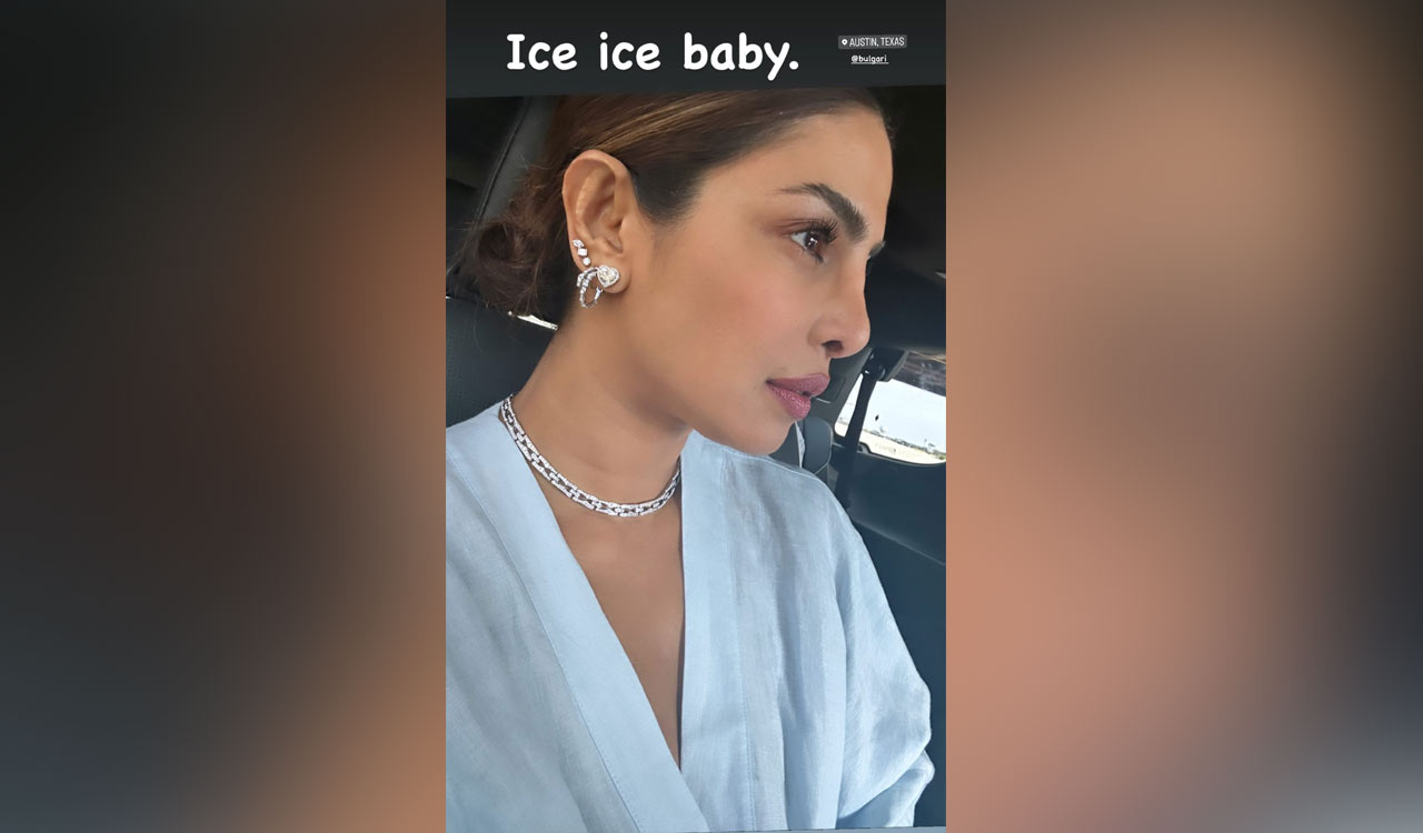 Priyanka Chopra showcases her diamonds in latest photos