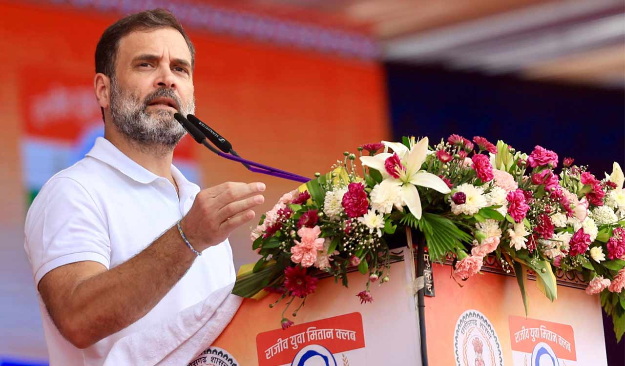 Rahul Gandhi asserts PM Modi cannot initiate inquiry on Adani