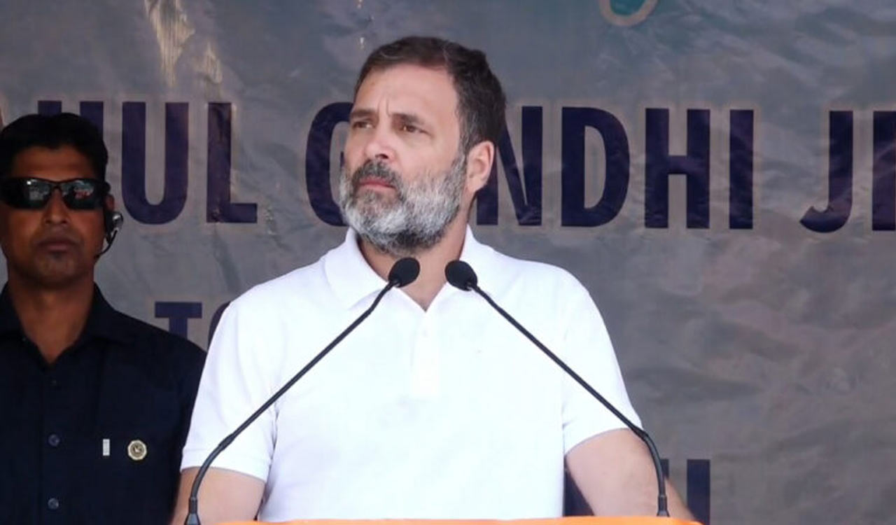 Centre working for welfare of 2-3 billionaires: Rahul Gandhi