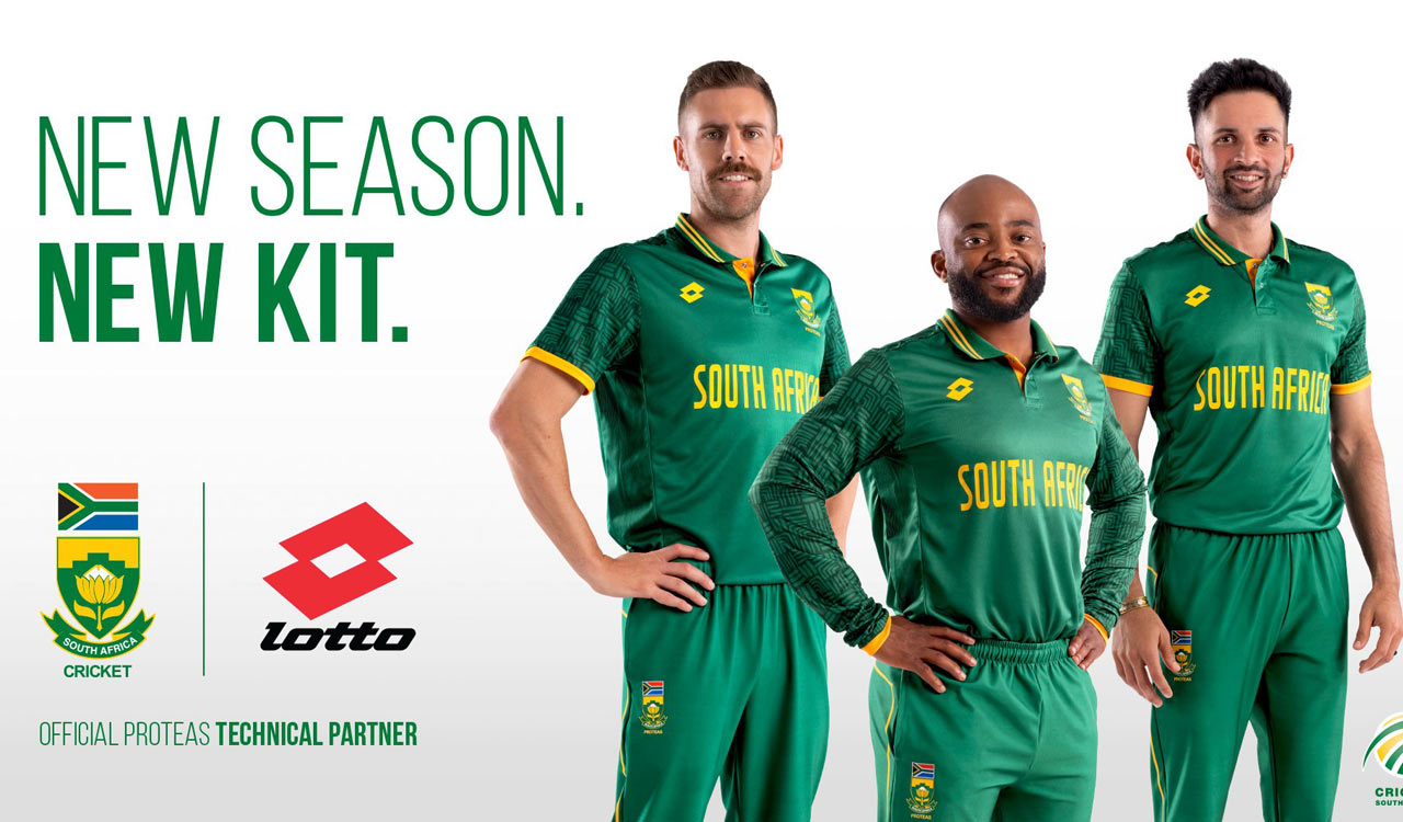 South Africa unveil new jersey ahead of Cricket World Cup 2023
