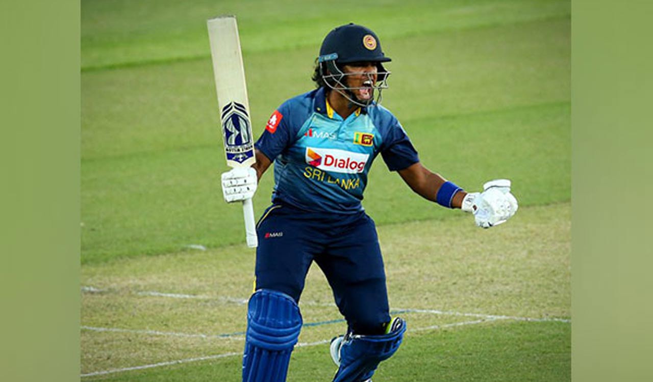 Sri Lanka register their first-ever women’s T20I win against England