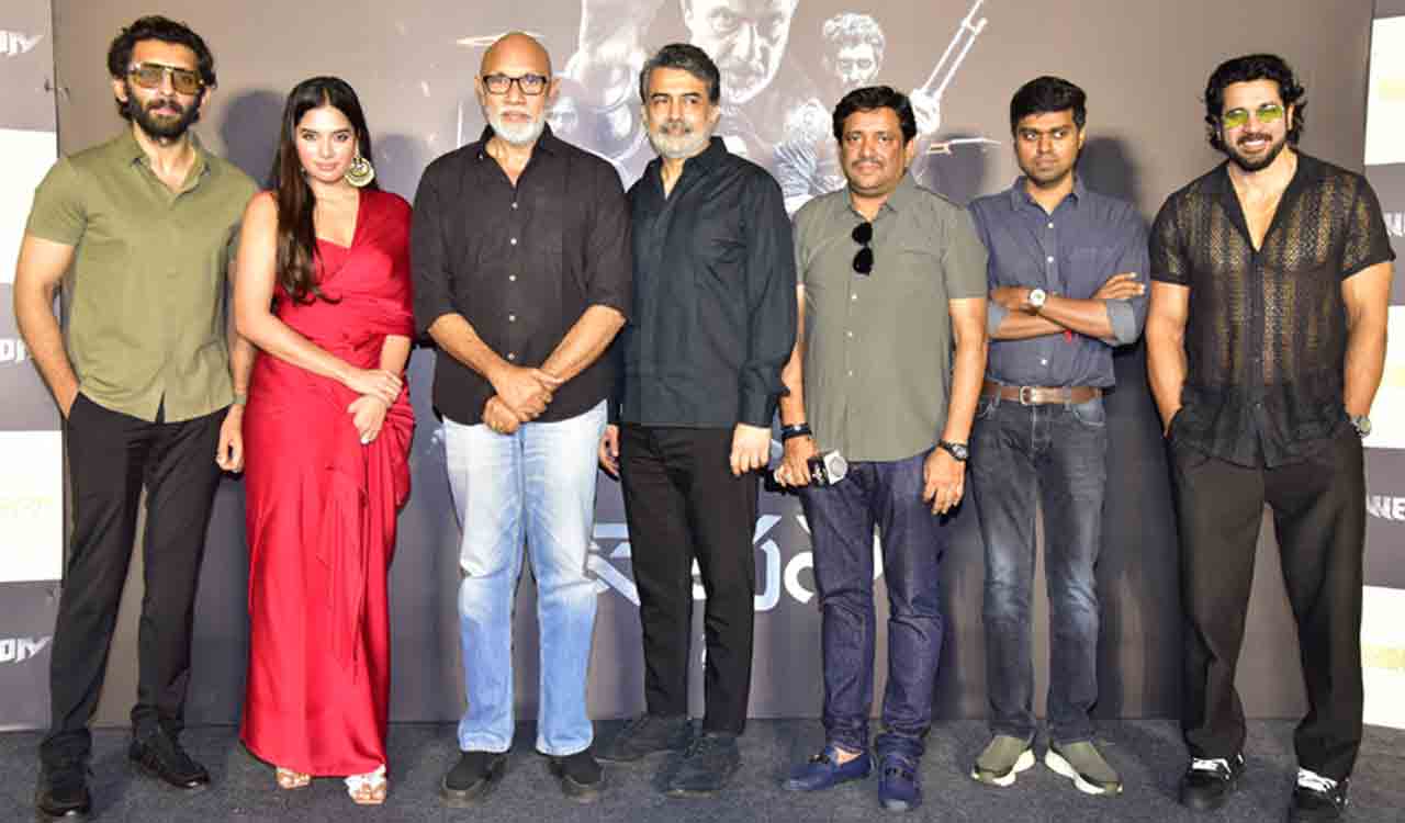 Sathyaraj heaps praise on ‘Weapon’ at glimpse launch event