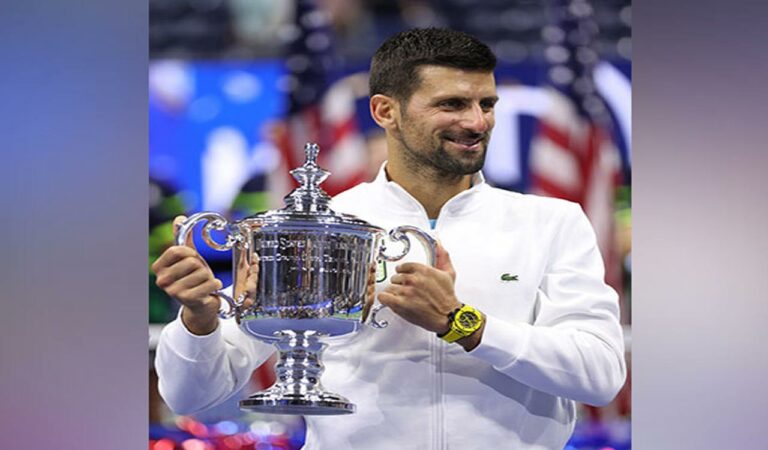 Serbian Tennis Star Novak D