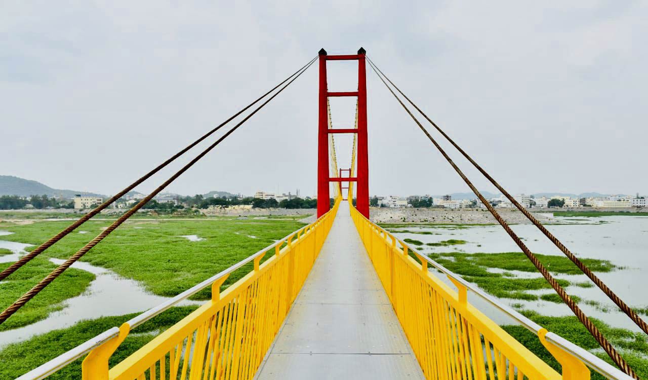 Mahabubnagar: Suspension bridge on Mini Tank Bund to be inaugurated on Sep 10