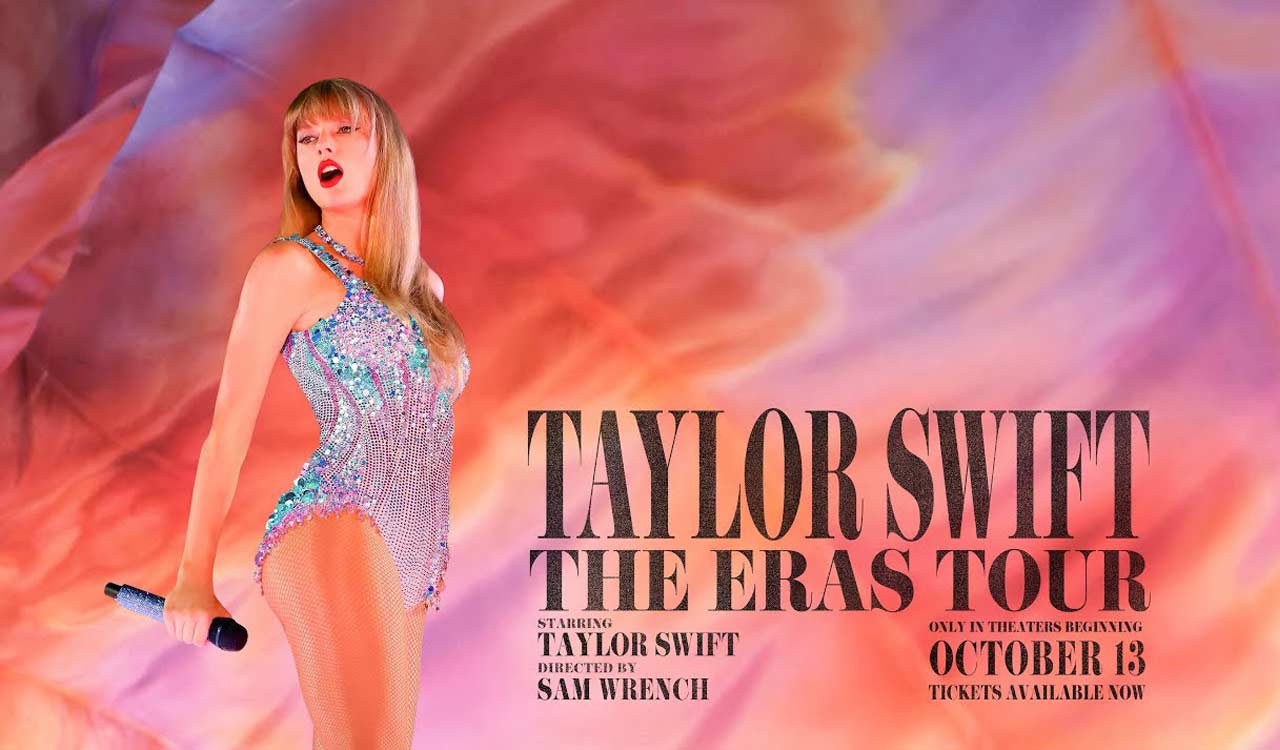 Taylor Swift unveils details of “Eras” tour concert film