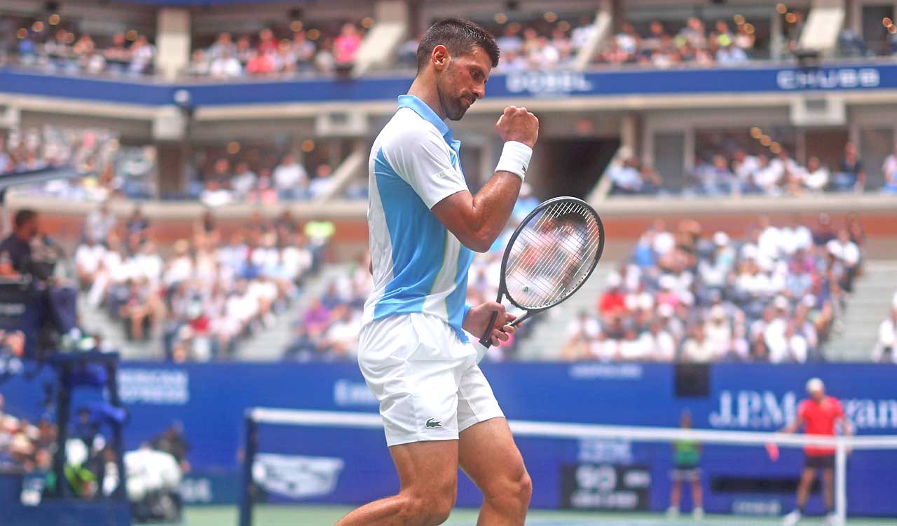 Us Open Djokovic Beats Fritz Reaches 47th Major Semifinal Telangana Today