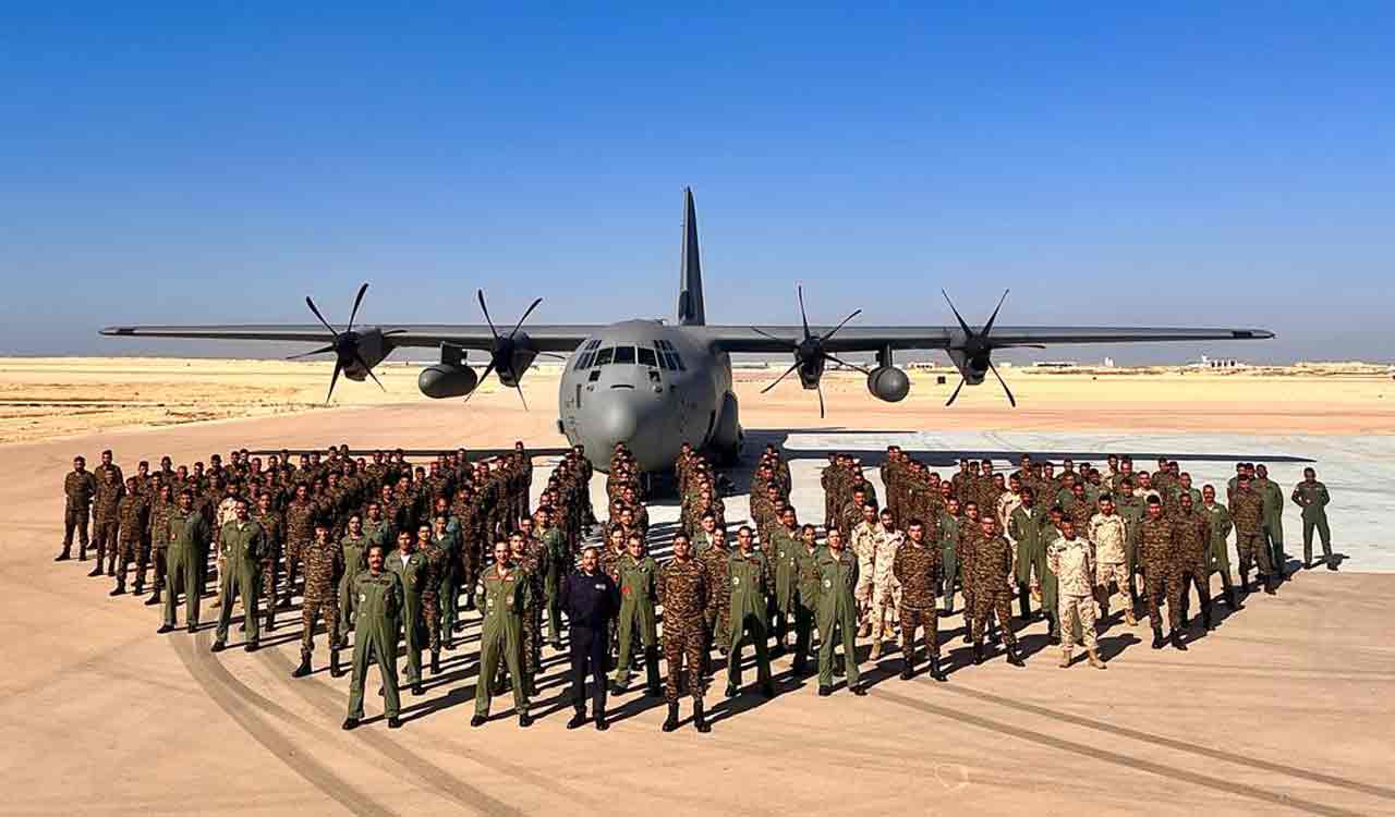 Indian Army, IAF contingent with integrated combat troops arrive in Alexandria for Ex Bright Star-23