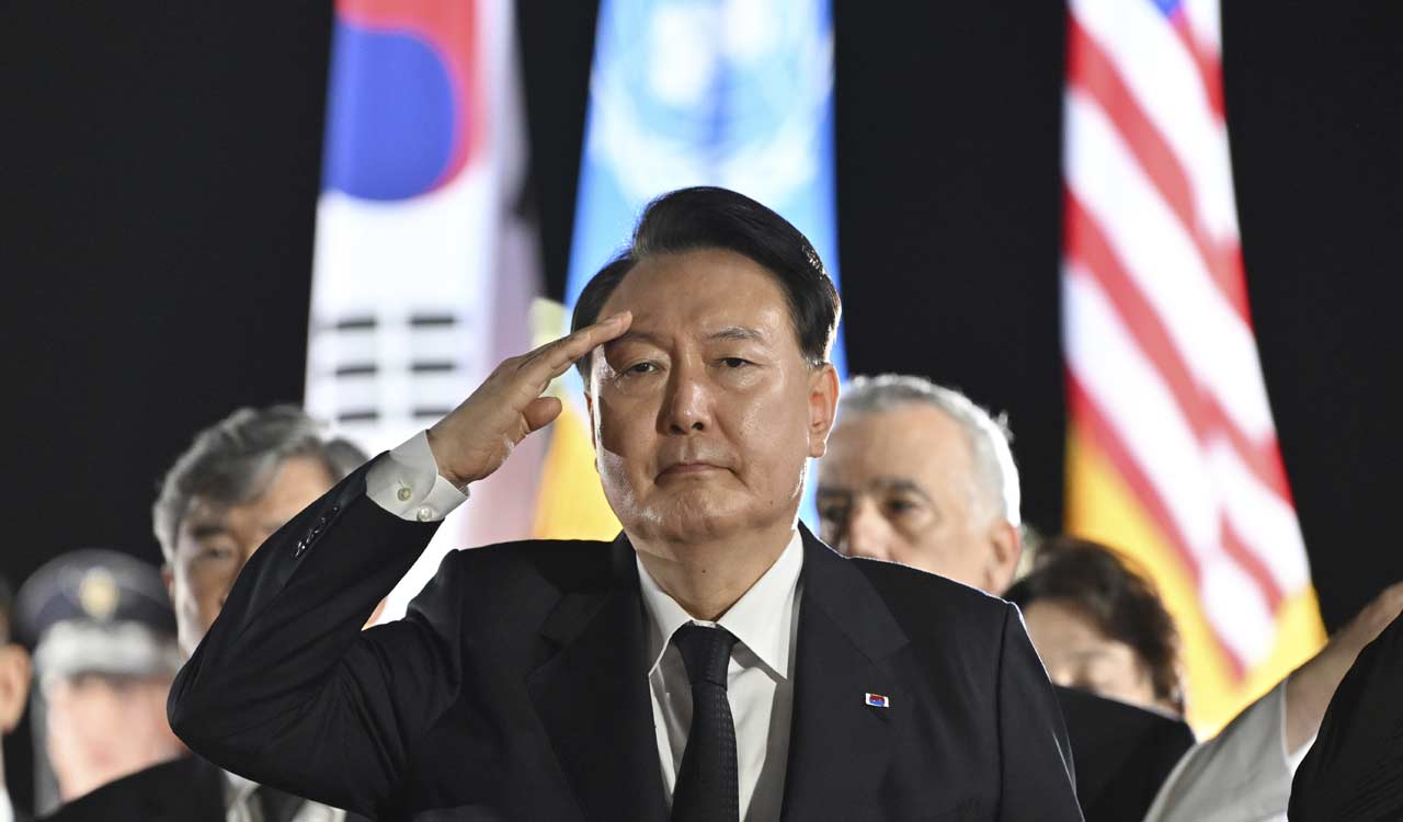 South Korea’s Yoon Calls For A Strong Military Amid Deepening North ...