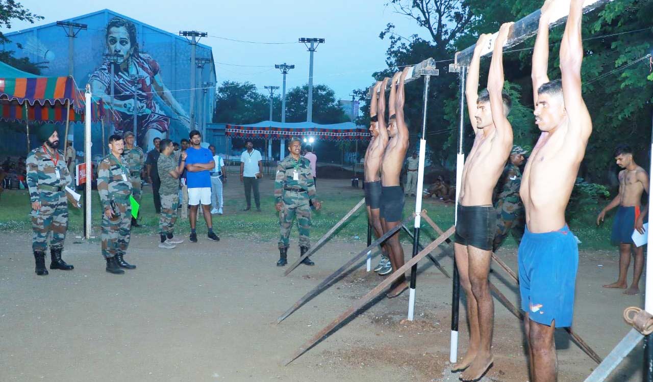 Agniveer recruitment rally gets underway in Khammam