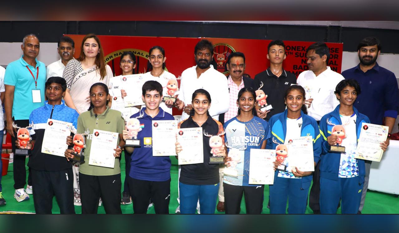 Tanvi pair secures doubles title at Sub Junior National Badminton Championship