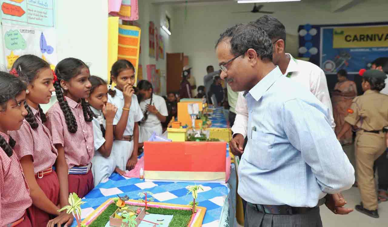 Government school students show off scientific prowess at NXplorers carnival
