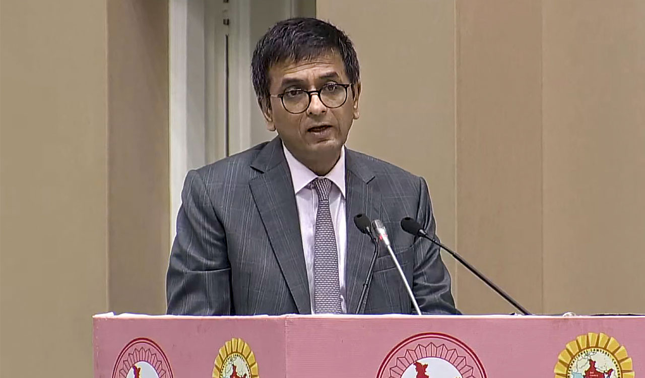 Institutional collaboration precursor to solution finding: CJI Chandrachud