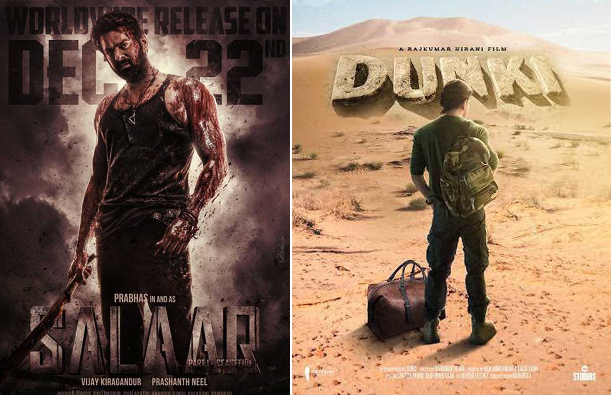 Big box office clash: Prabhas’ Salaar Vs SRK’s Dunki on December 22