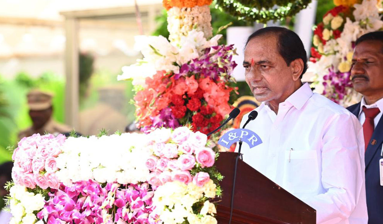 Unity among people helped Telangana progress, says CM KCR