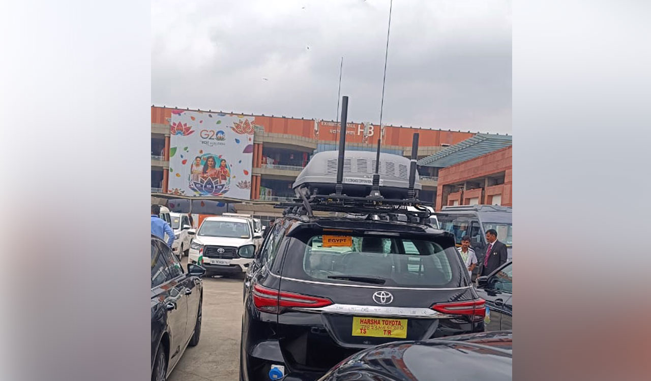 G20 summit: Anti-drone jammers developed by Hyderabad-based ‘ECIL’ deployed in motorcades