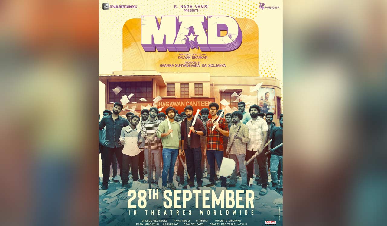 Sithara Entertainments’ fun youthful entertainer ‘MAD’ to release on September 28