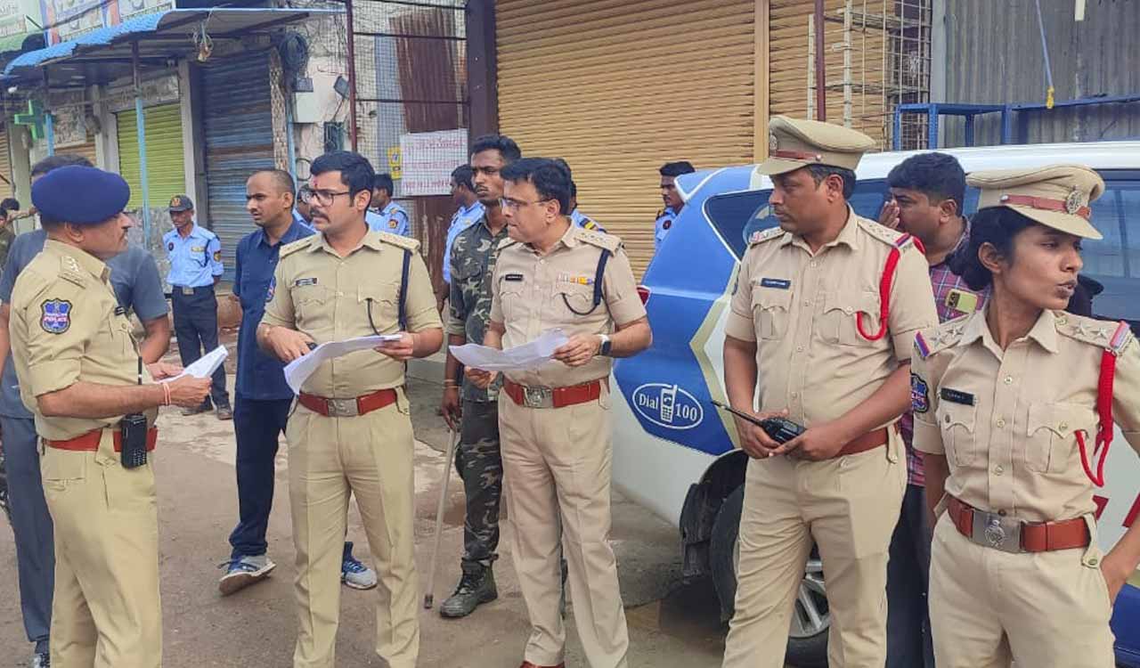 Ganesh immersion: Tight security in place in Bhainsa