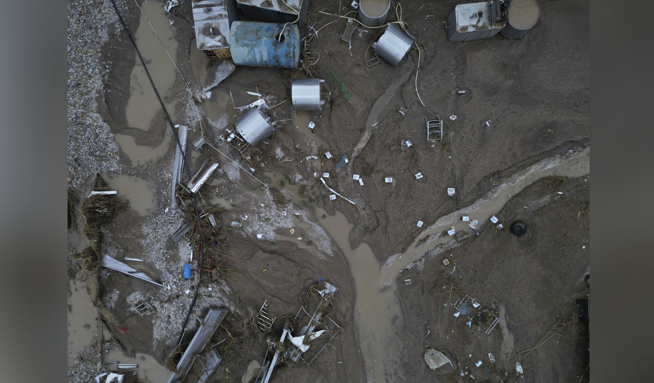 Cost of damage from record floods in Greece’s breadbasket is estimated to be in billions