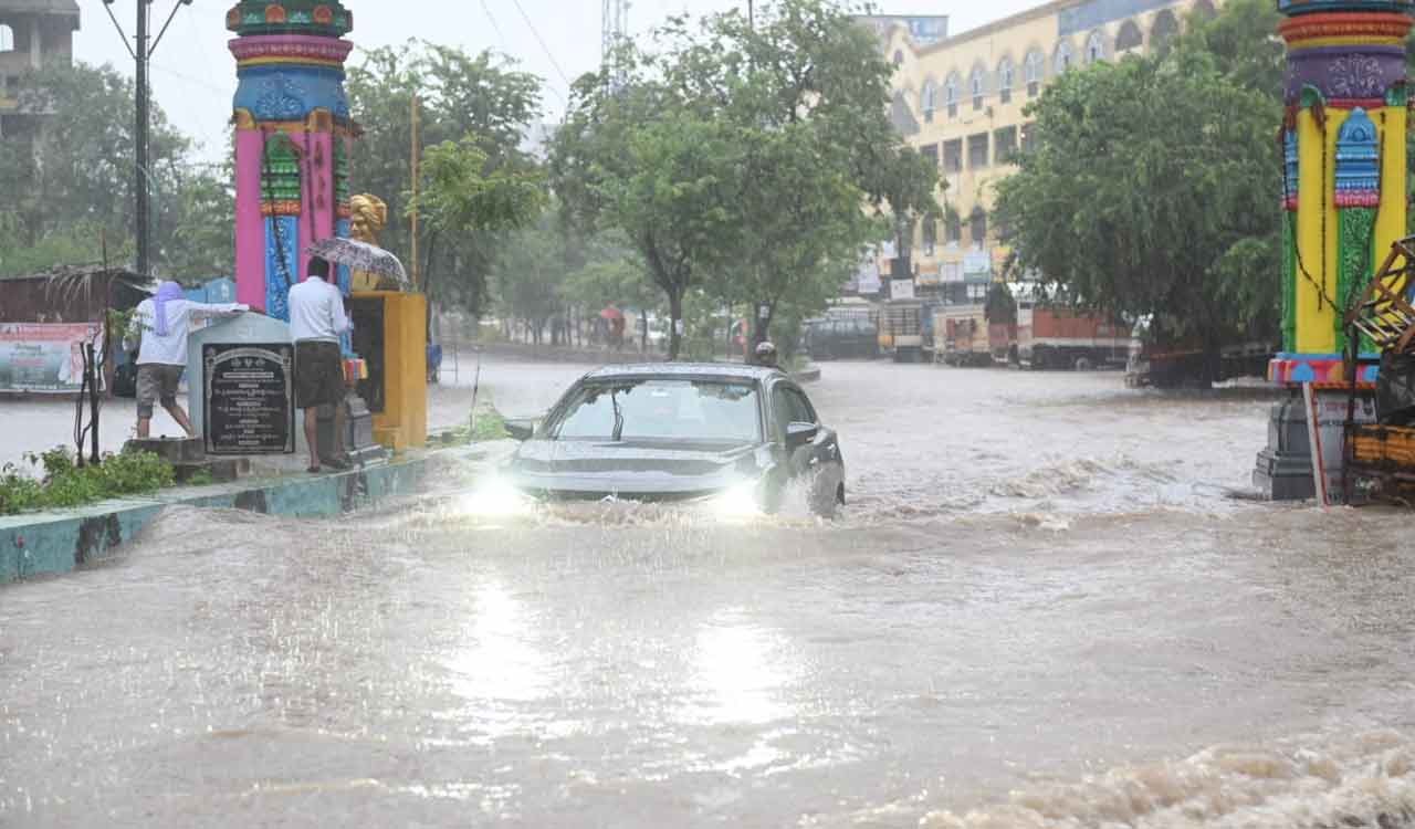 Hyderabad under red alert as heavy rainfall pounds city; IMD warns of more deluge ahead