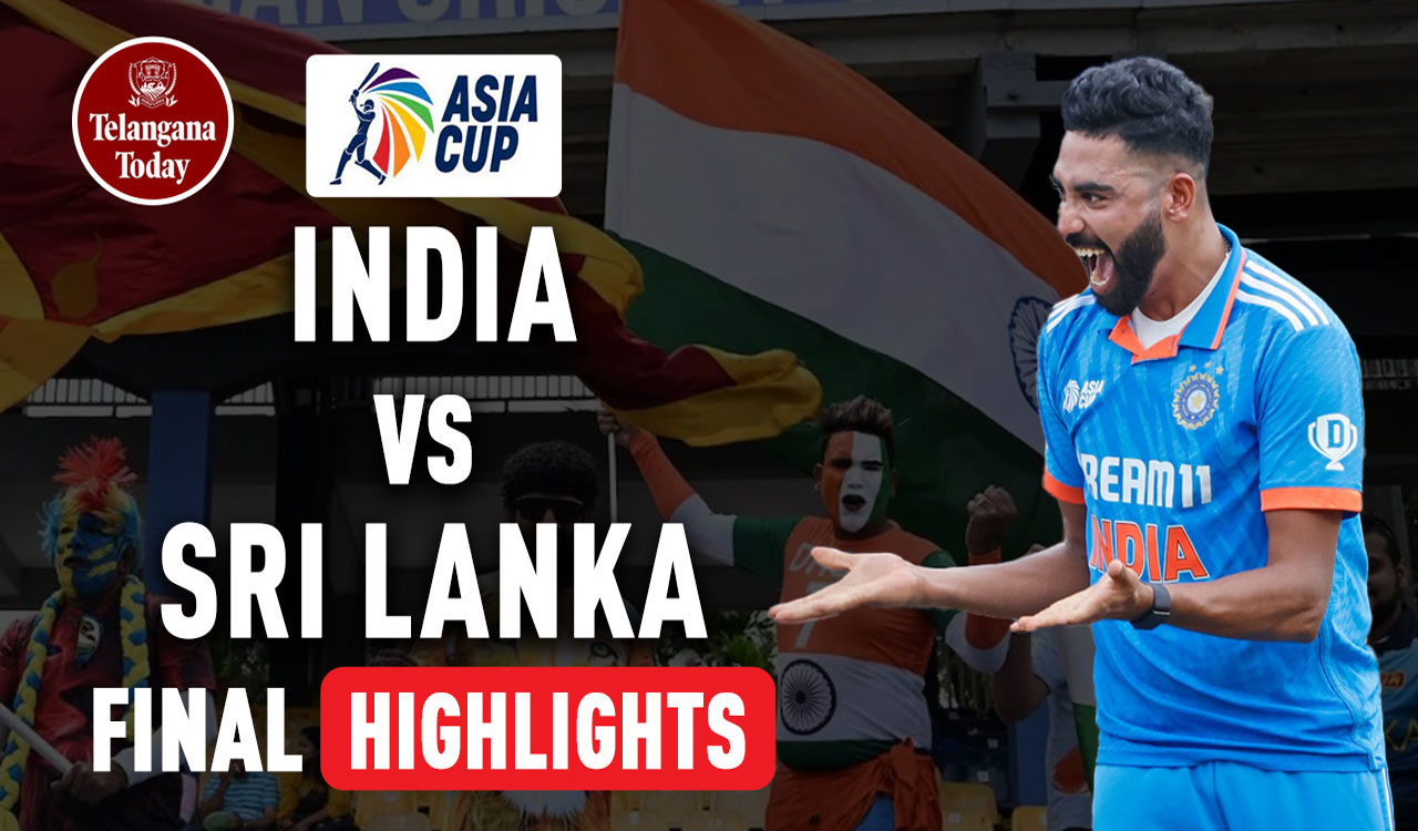 India Vs Sri Lanka ASIA CUP FINAL Highlights | Siraj Takes 5-Wicket Haul