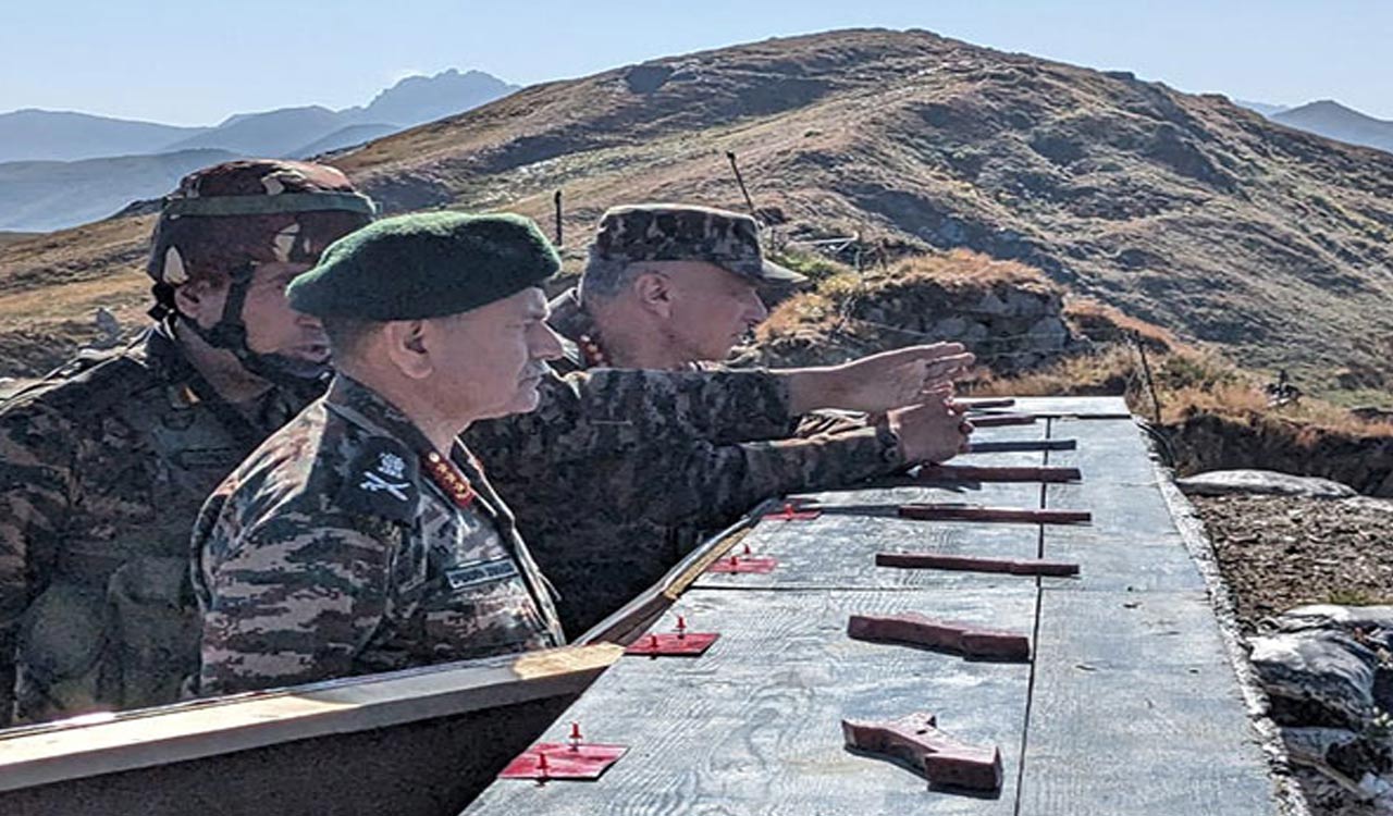 J-K: Army commander reviews operational preparedness along LoC