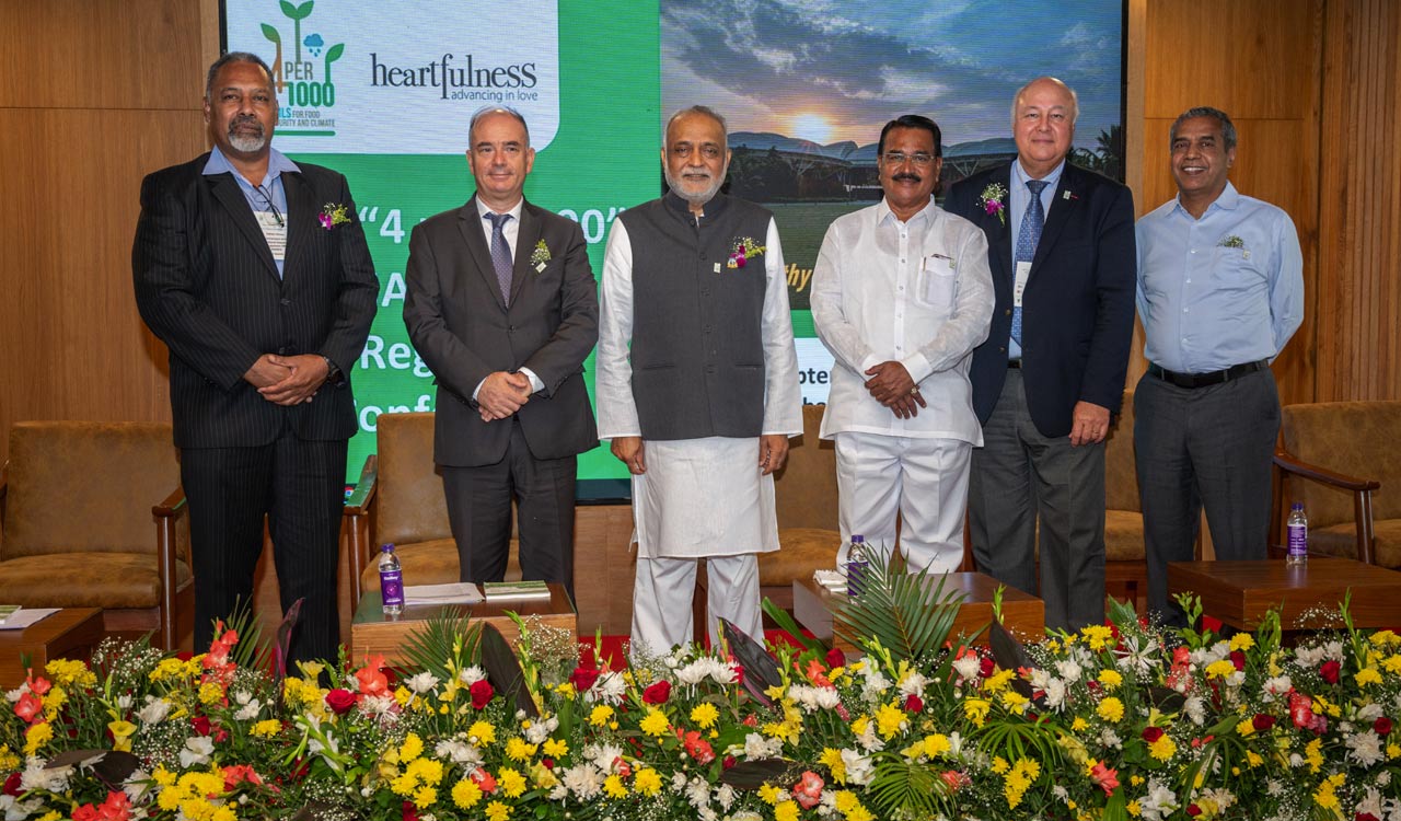 Hyderabad: Three-day ‘4 per 1000’ Asia-Pacific Regional Conference at Kanha Shanti Vanam