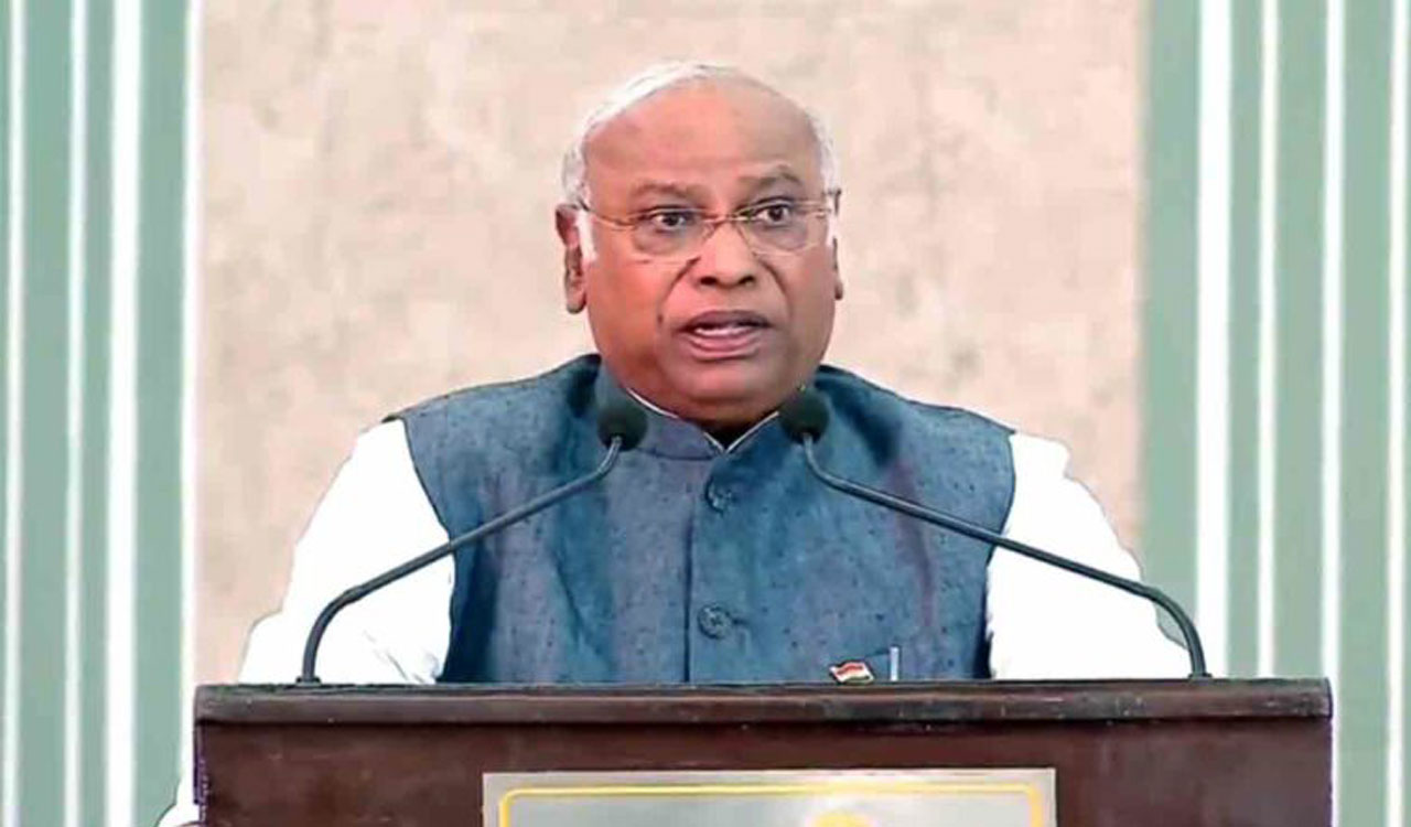Mallikarjun Kharge urges to adhere, preserve Constitutional values