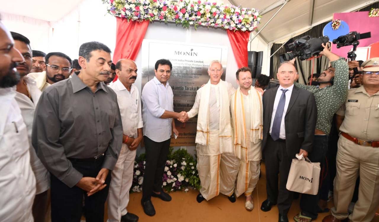 Monin’s arrival to bolster TS food processing ecosystem: KTR