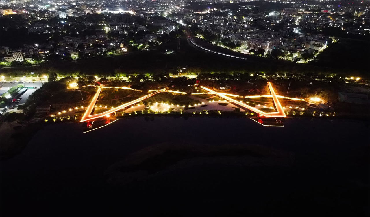 Hyderabad: Lake front park to be inaugurated soon