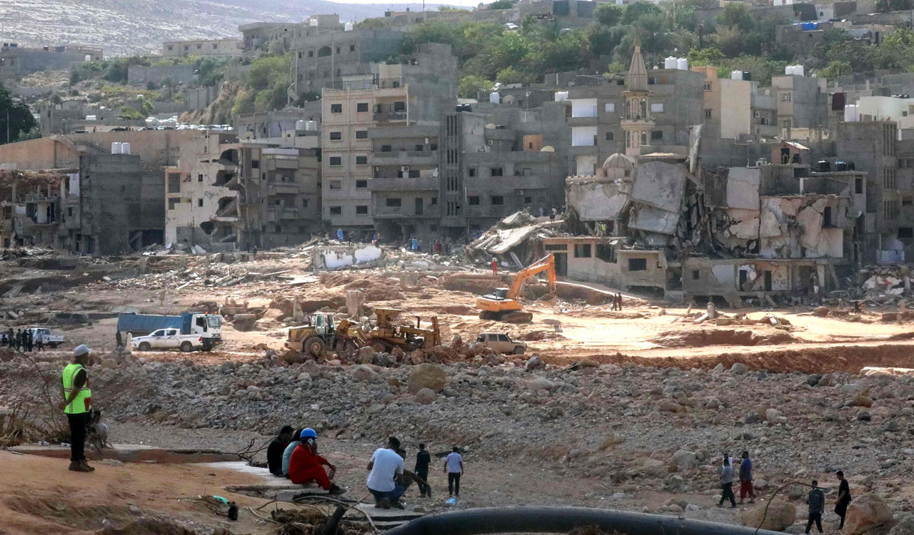 Libya probes collapse of two dams after flood devastated an eastern city, killing over 11,000