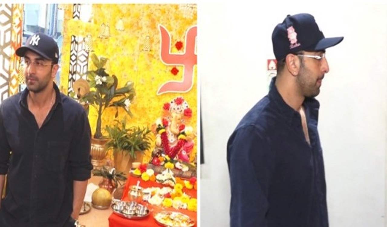 Ranbir Kapoor dons customised cap with daughter’s name ‘Raha’, check out