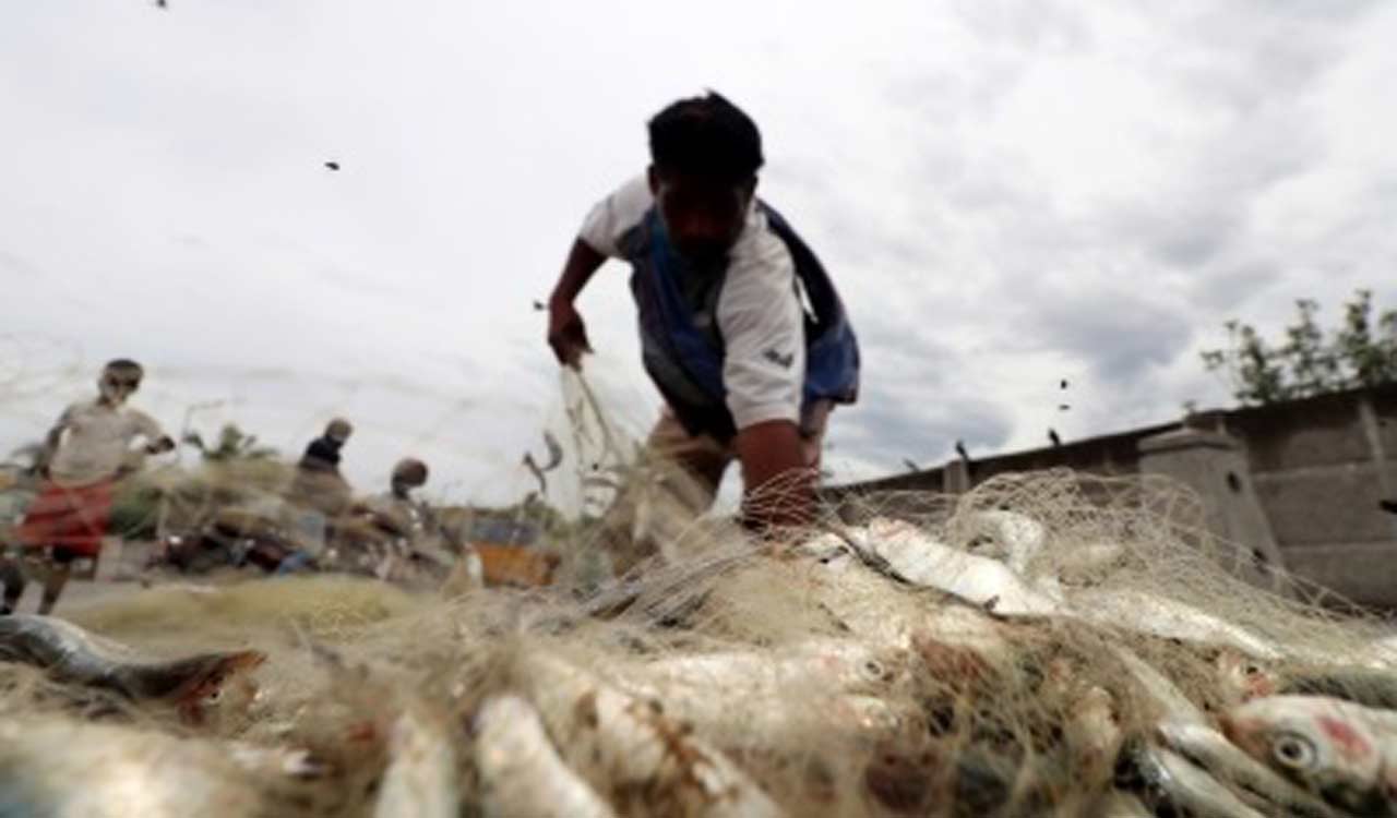 Protest in TN against mid-sea attack on Tamil fishermen by Sri Lankans