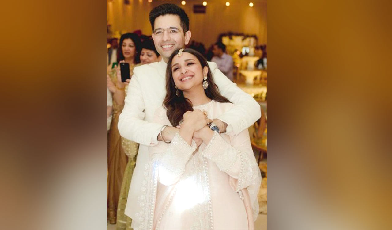Parineeti’s Mumbai house lights up ahead of her wedding with Raghav Chadha