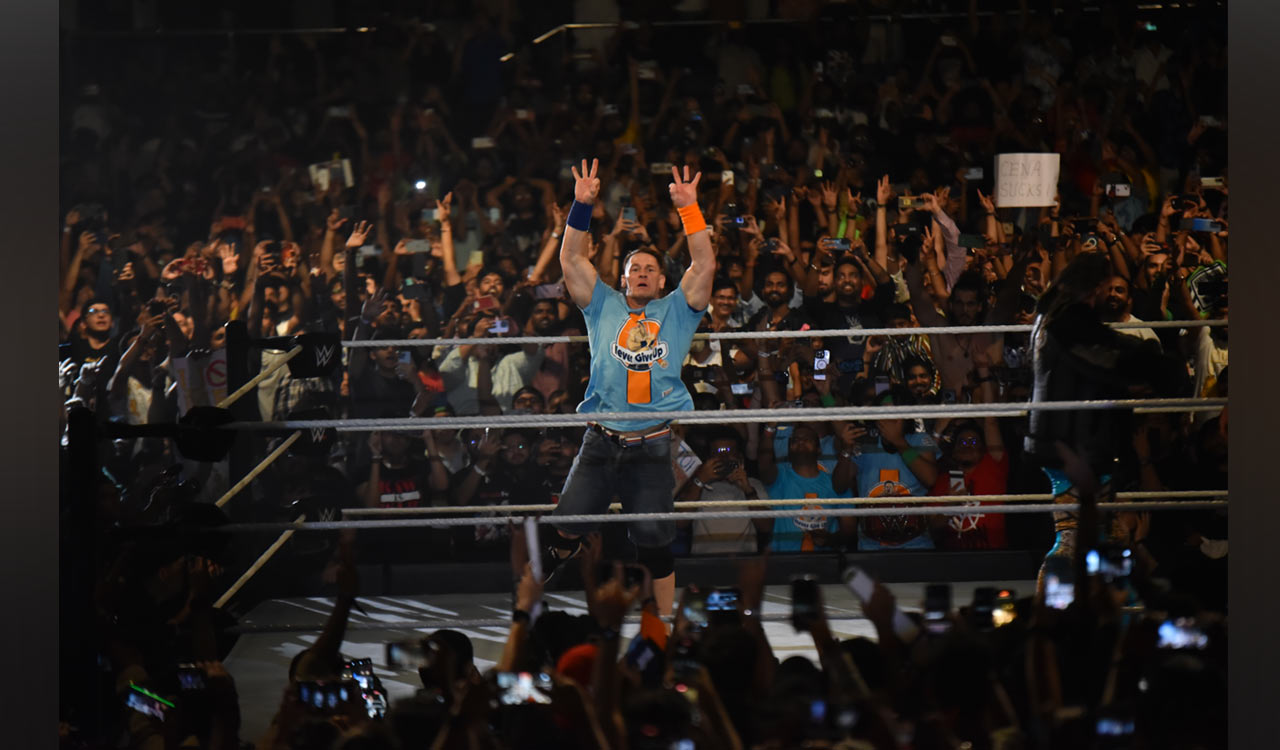 WWE ‘Superstar Spectacle’ floors Hyderabad
