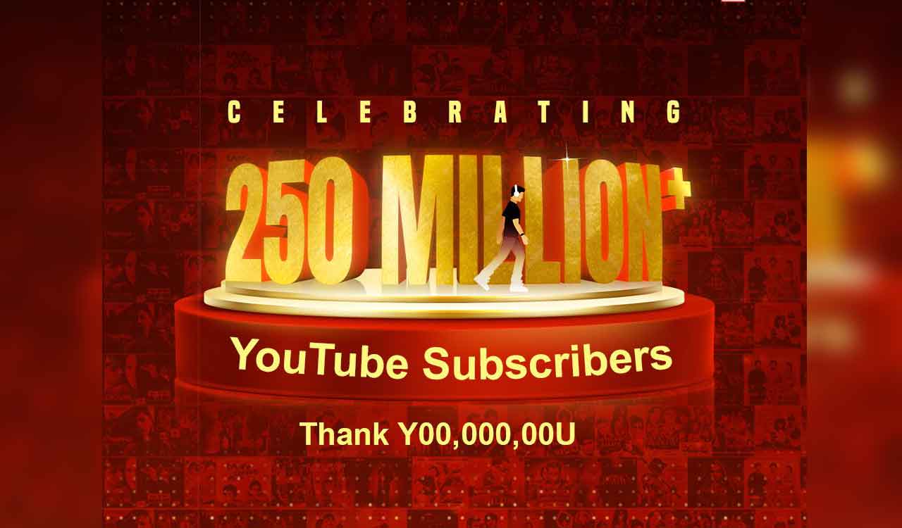 T-Series sets a new Global record: 250 Million YouTube Subscribers