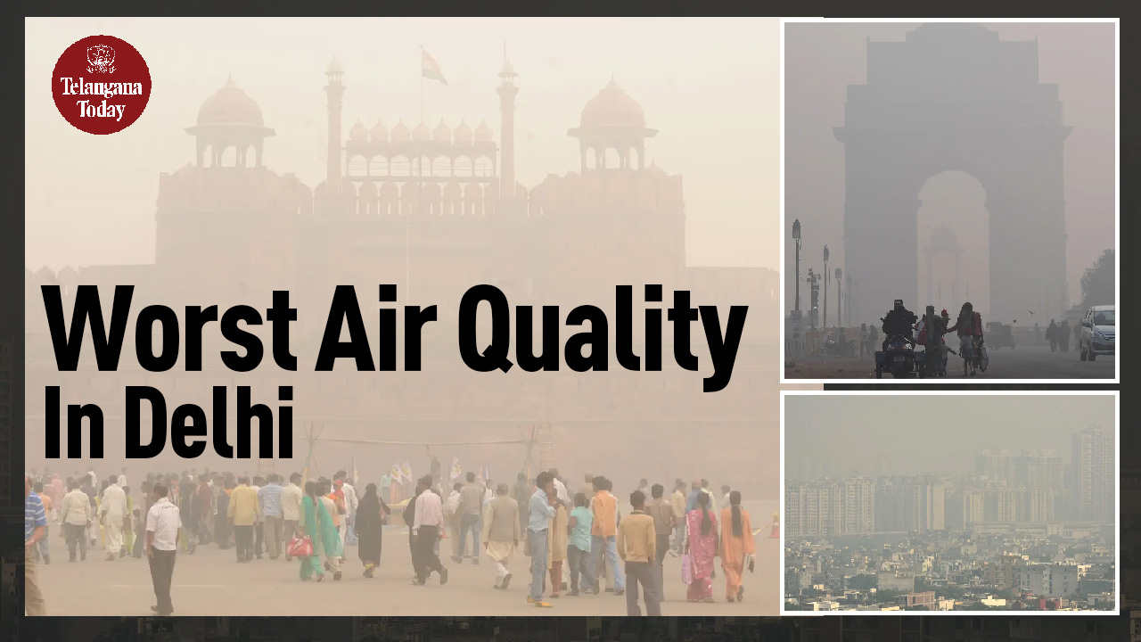 Delhi’s Air Quality Gets Much Worse | Delhi Air Pollution | Delhi AQI ...