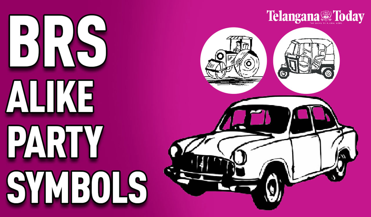 BRS-Alike Electoral Symbols In Telangana | Telangana Assembly Elections | Telangana Today