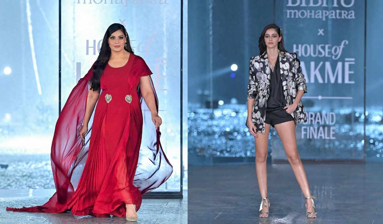 Bipasha Basu, Ananya Panday shine at Lakme Fashion Week finale