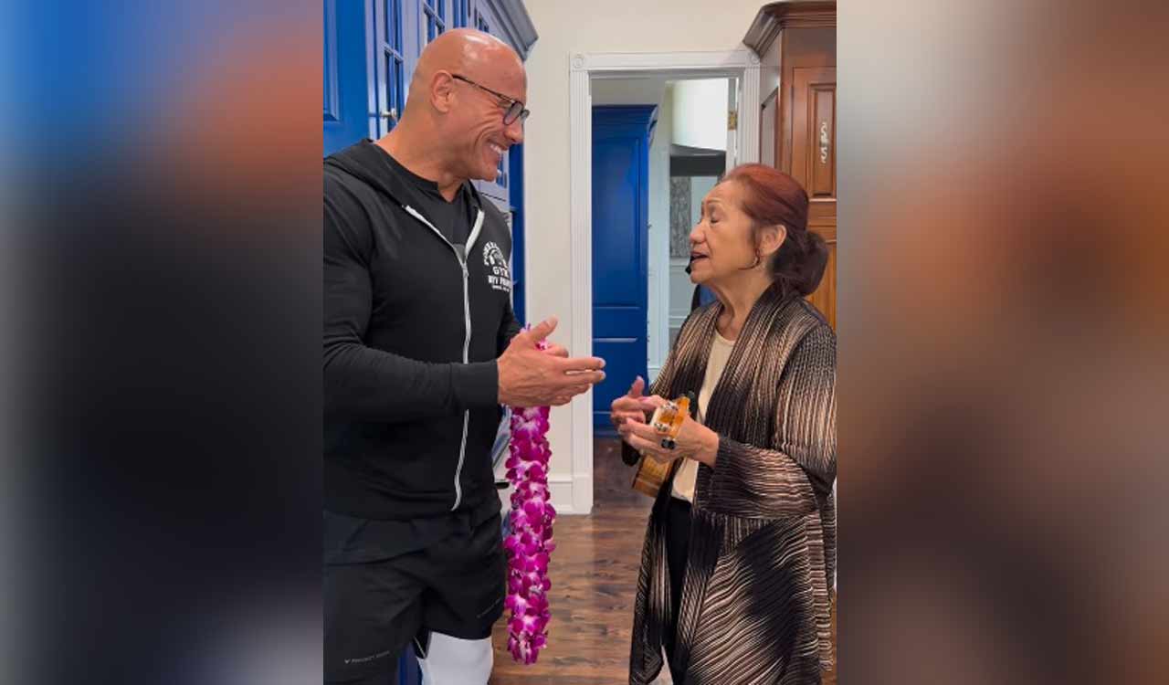 Dwayne Johnson sings to mom on her 75th birthday, expresses gratitude