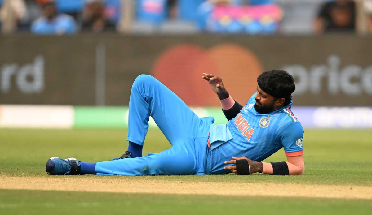 Injured Hardik Pandya to miss two more World Cup matches 