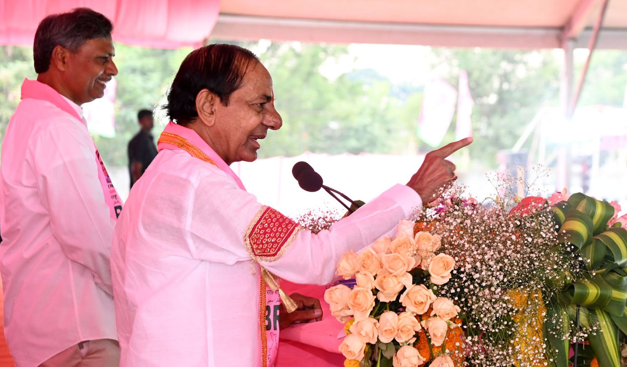 Vote for Congress will sound death knell for farmers: KCR